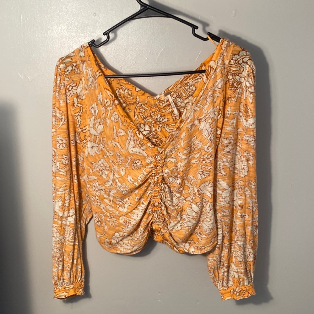 “Say the Word” blouse by Free People.